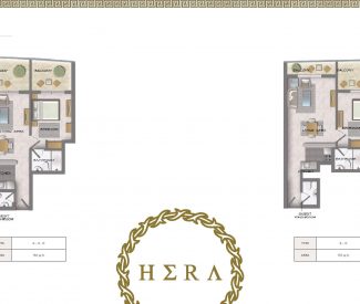 1 Bedroom - 760 sq.ft